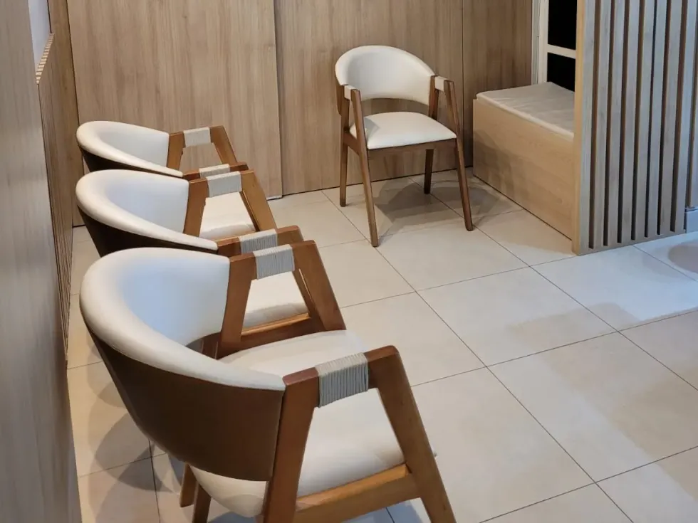 Ambiente de acolhimento da Clínica NiedH